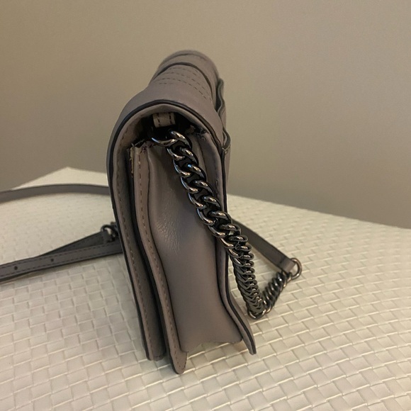 Rebecca Minkoff Charcoal Quilted Crossbody Bag - Picture 9 of 9